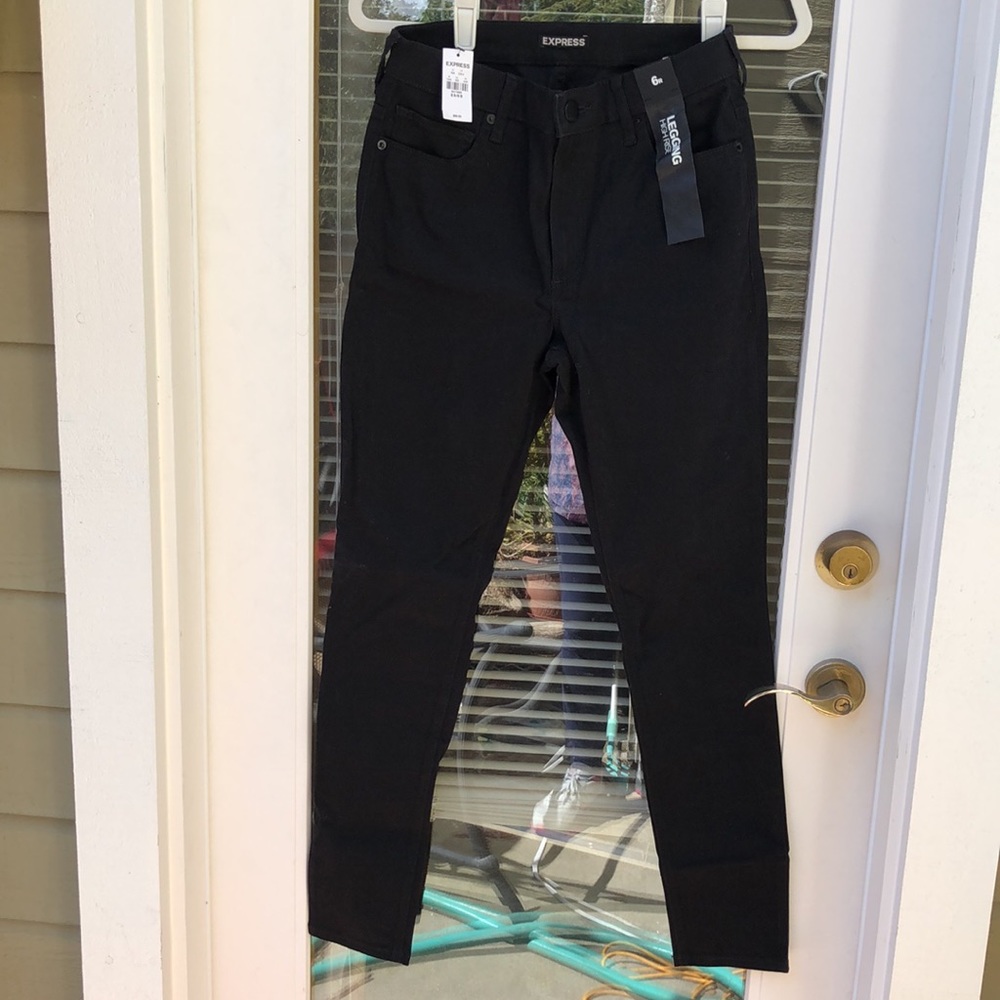Express women’s brushed cotton jean Leggings